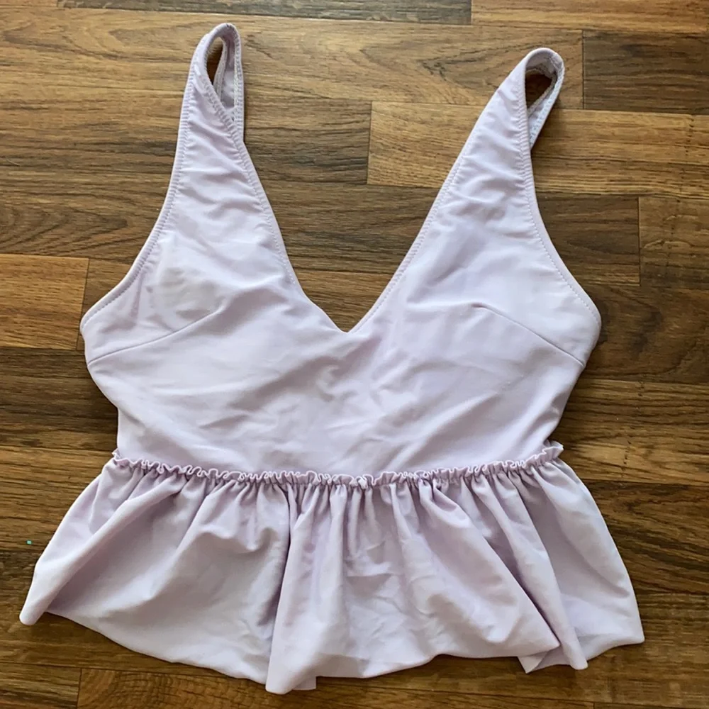 COPY - Kortni Jeane swim top V-neck top - Picture 1 of 5